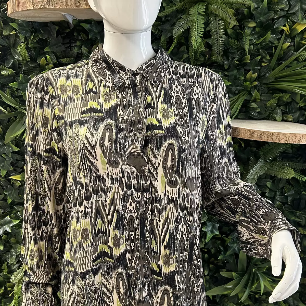 Chemise à motifs