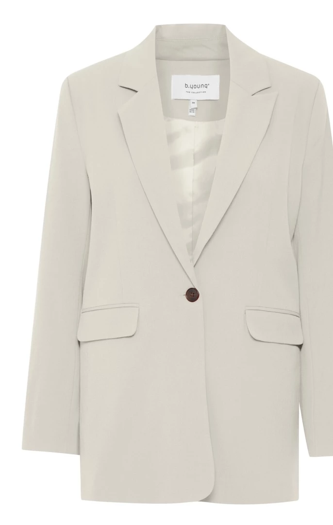 Blazer femme beige