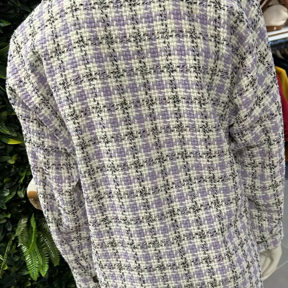 Chemise décontractée violette